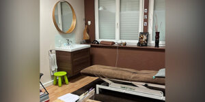 Massage au cabinet médical