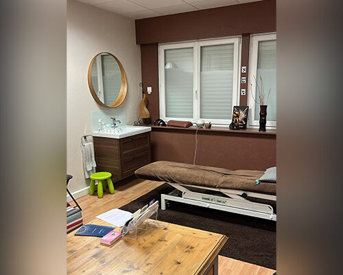 Massage au cabinet médical